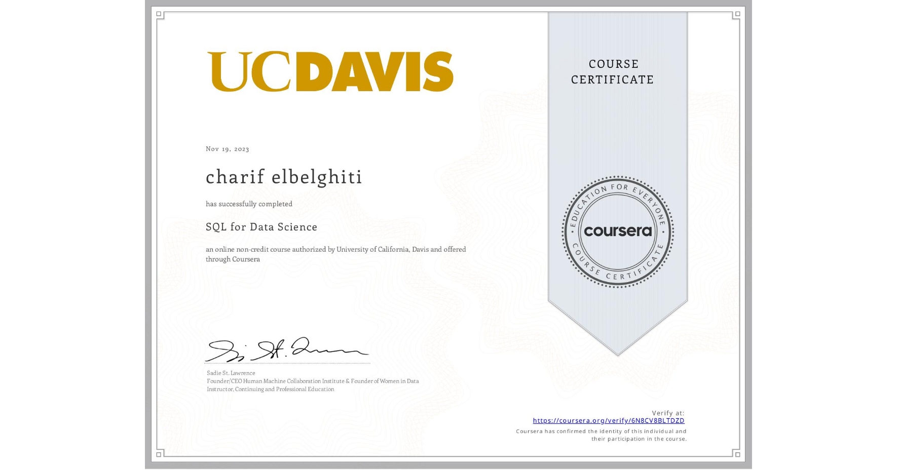 Certificate 4